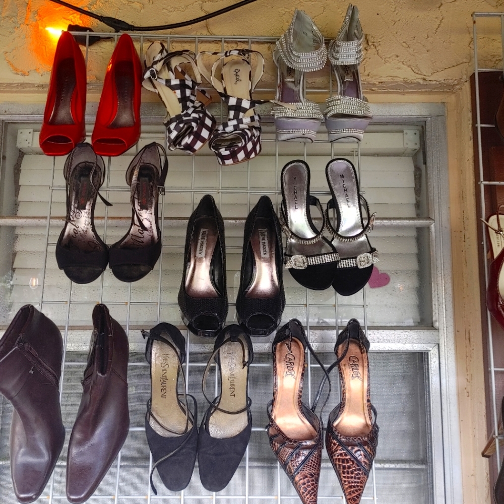 Shoes bags glasses sunglasses